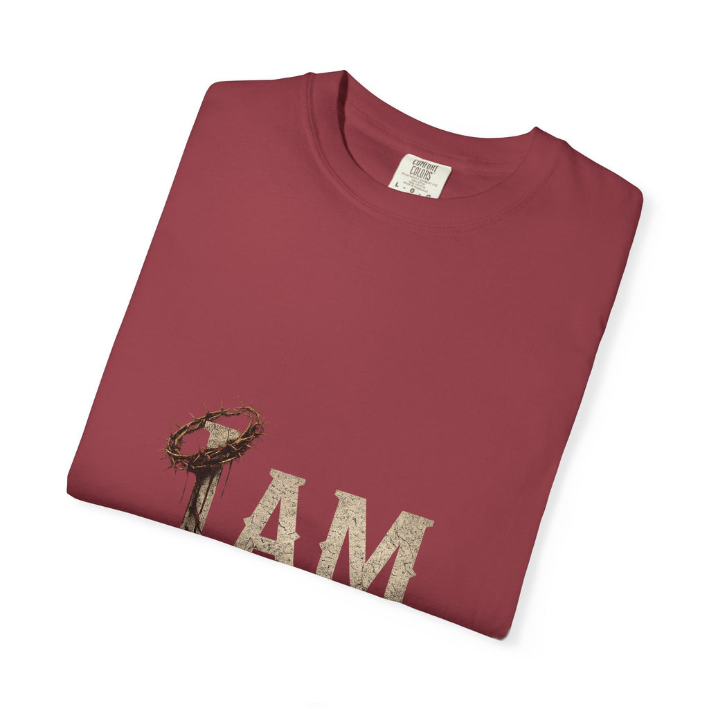 I AM | Garment-Dyed Christian T-Shirt