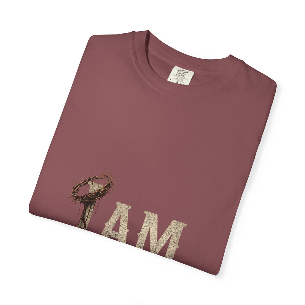 I AM | Garment-Dyed Christian T-Shirt
