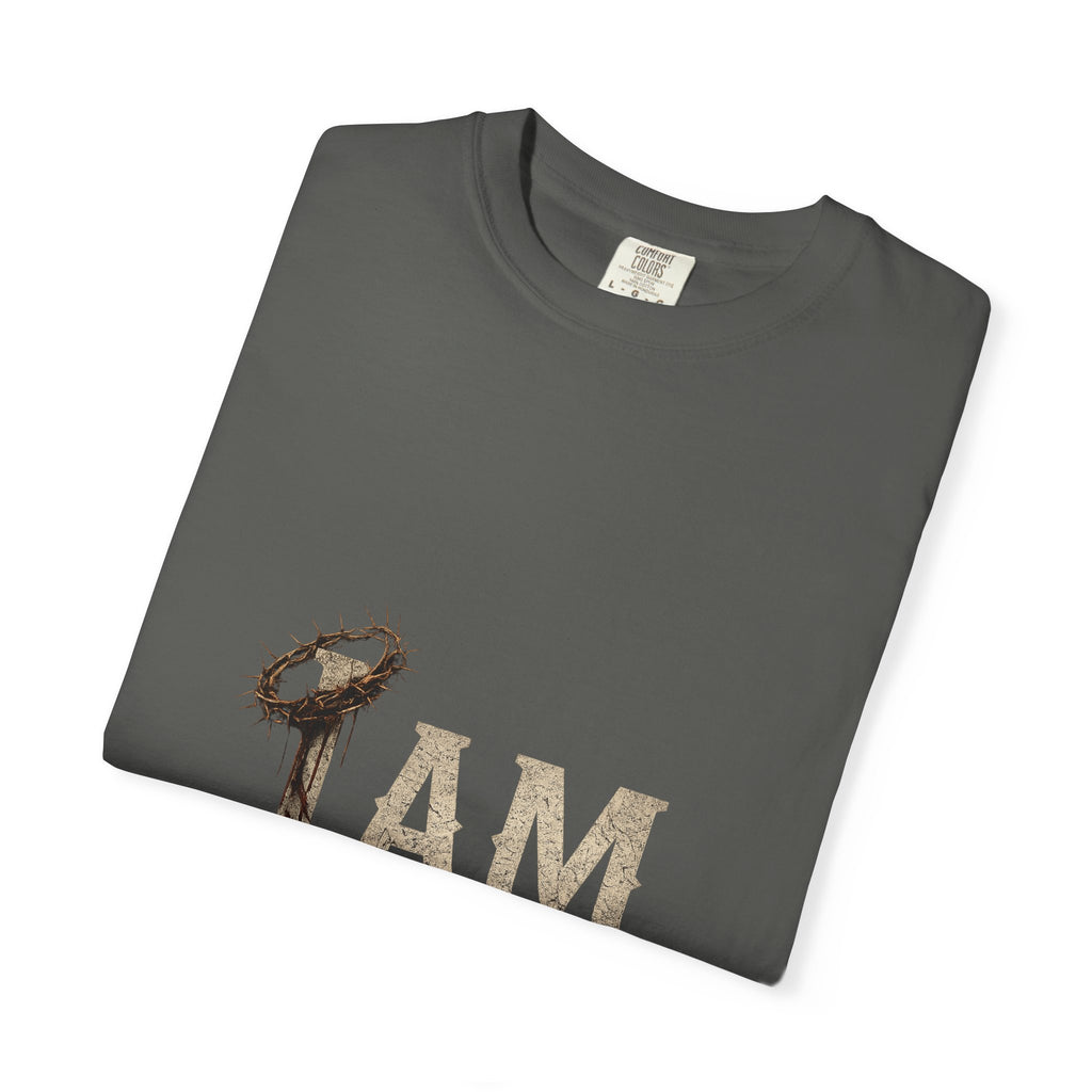 I AM | Garment-Dyed Christian T-Shirt