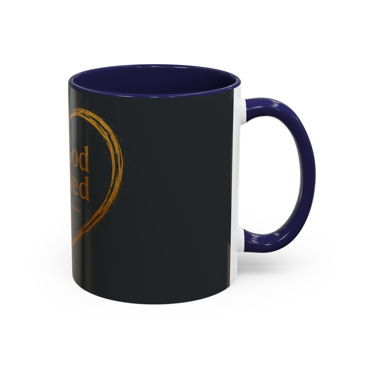 For God So Loved | Two-Tone Christian Coffee Mug