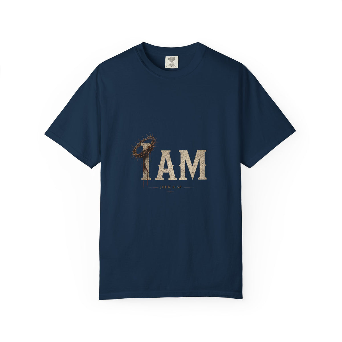 I AM | Garment-Dyed Christian T-Shirt