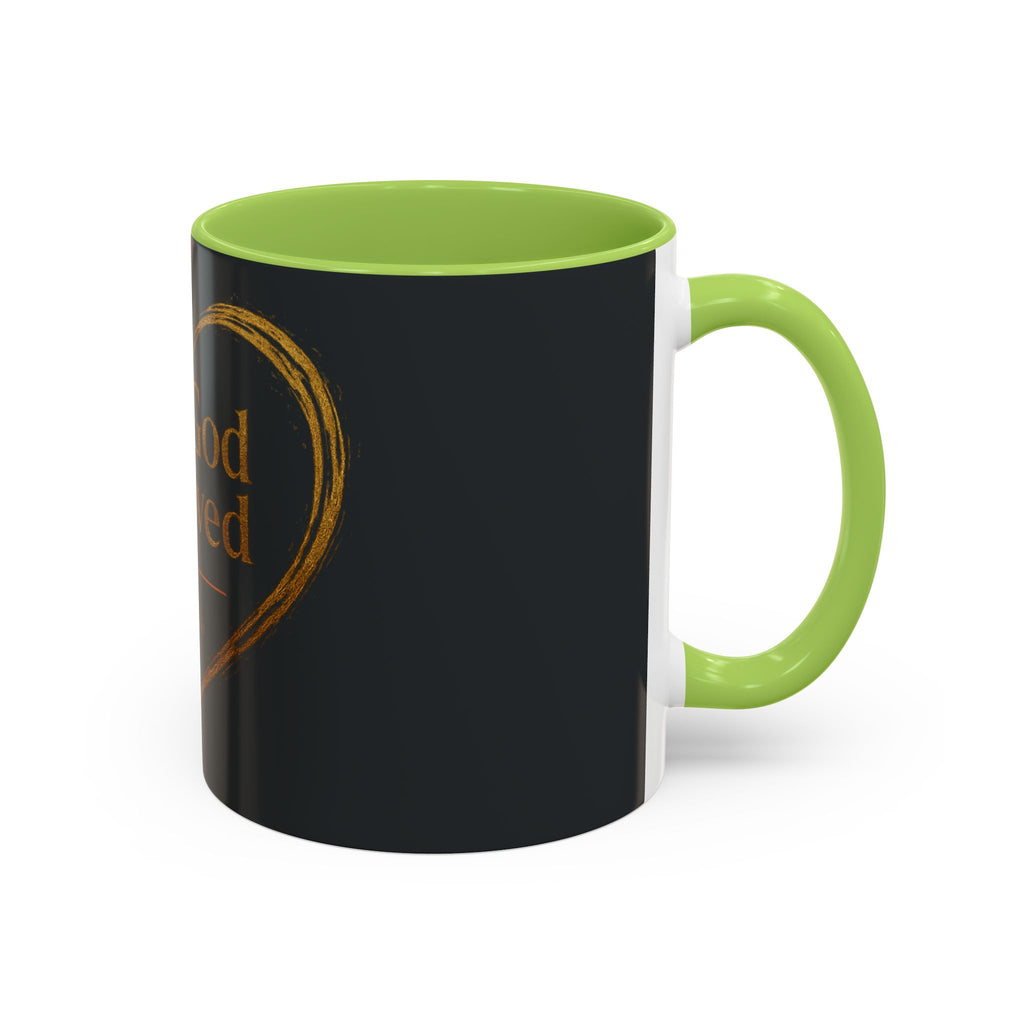For God So Loved | Two-Tone Christian Coffee Mug
