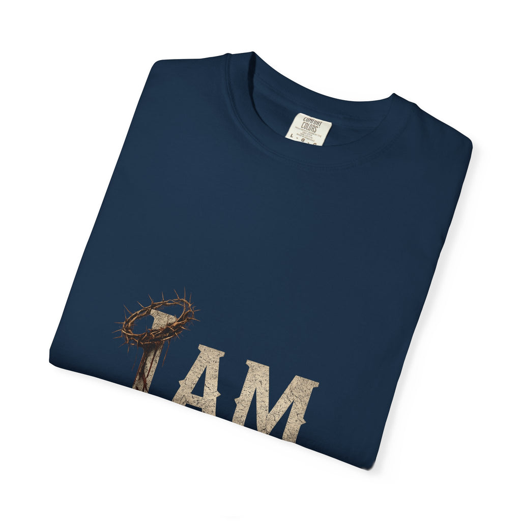 I AM | Garment-Dyed Christian T-Shirt