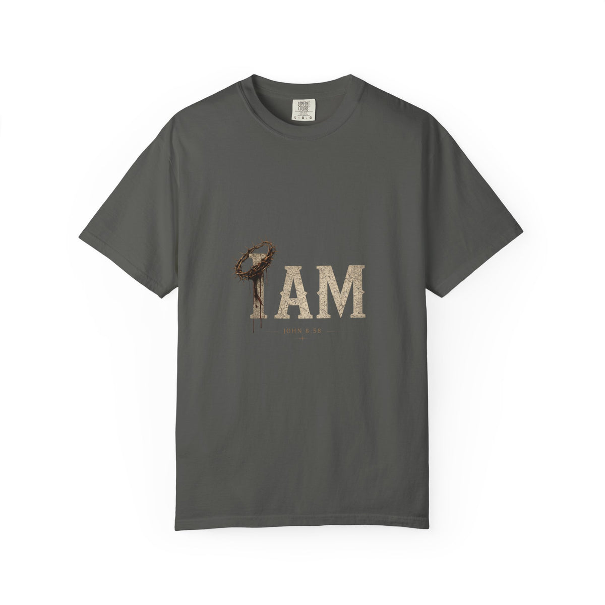 I AM | Garment-Dyed Christian T-Shirt