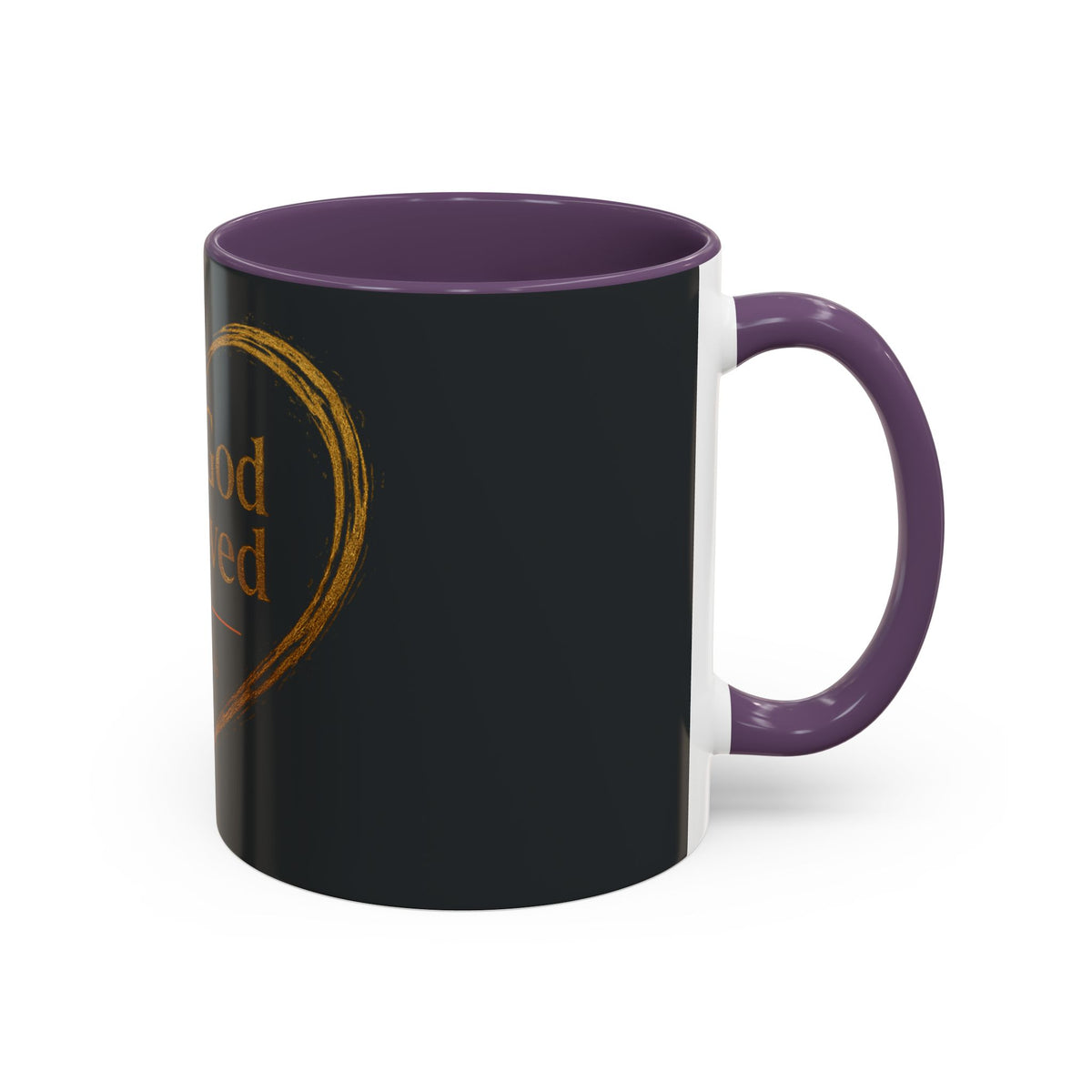 For God So Loved | Two-Tone Christian Coffee Mug