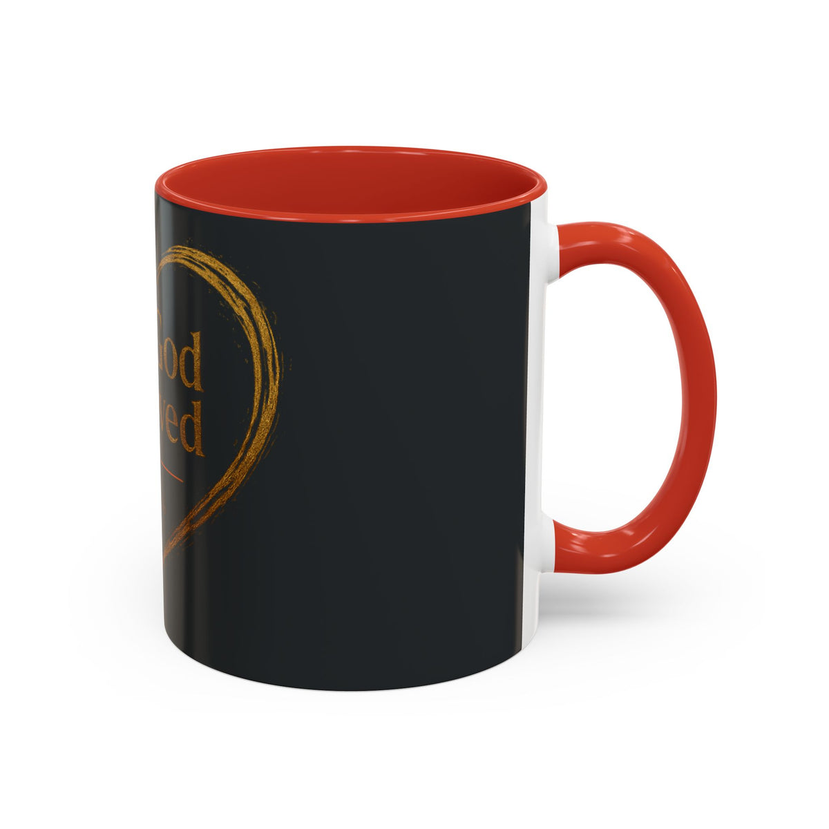 For God So Loved | Two-Tone Christian Coffee Mug