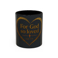 For God So Loved | Two-Tone Christian Coffee Mug