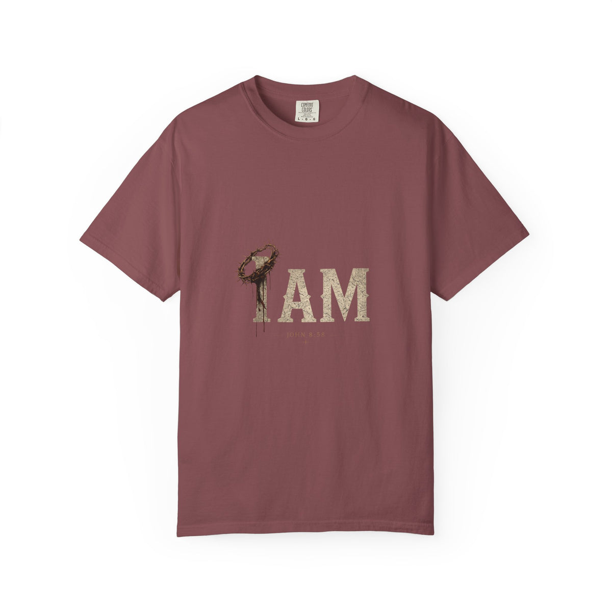 I AM | Garment-Dyed Christian T-Shirt