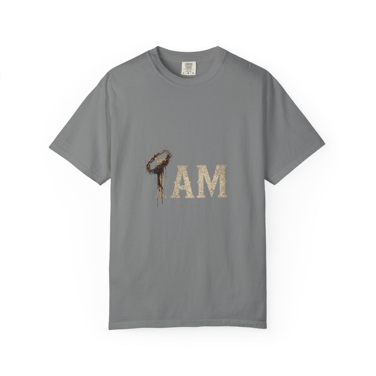 I AM | Garment-Dyed Christian T-Shirt