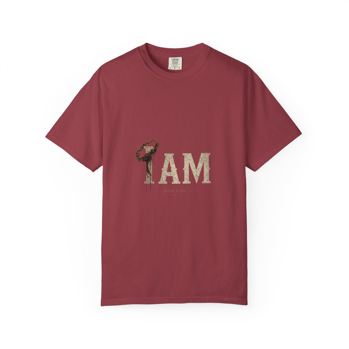 I AM | Garment-Dyed Christian T-Shirt