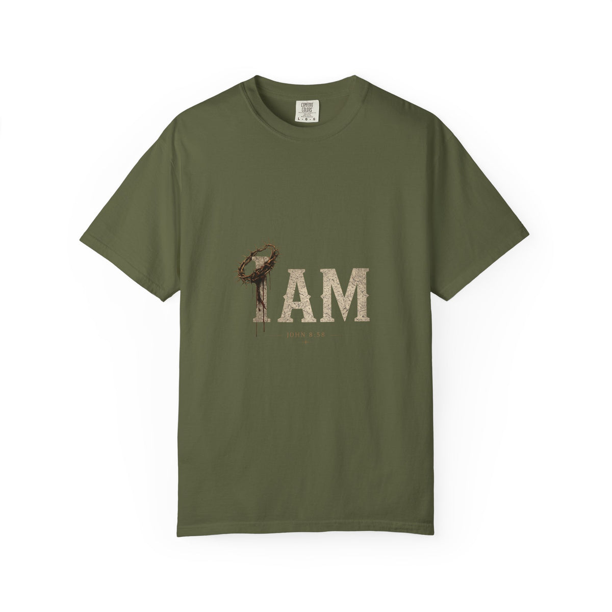 I AM | Garment-Dyed Christian T-Shirt