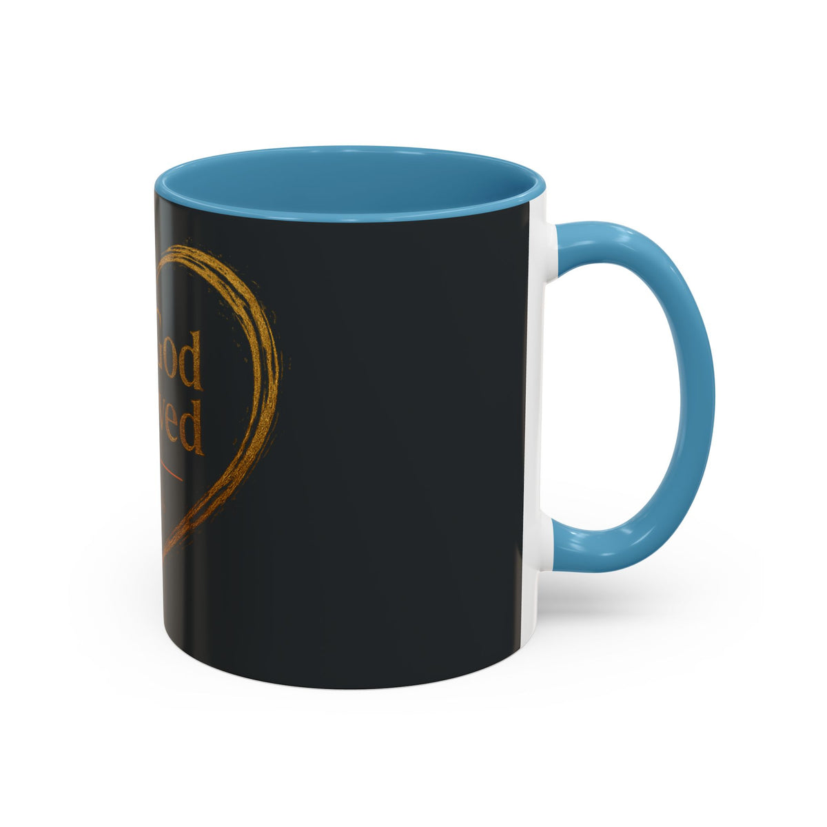 For God So Loved | Two-Tone Christian Coffee Mug