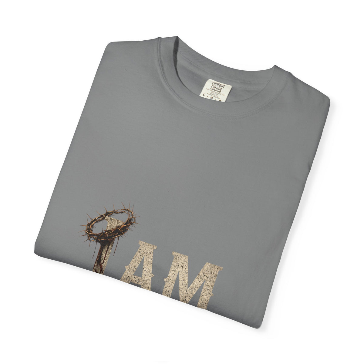 I AM | Garment-Dyed Christian T-Shirt