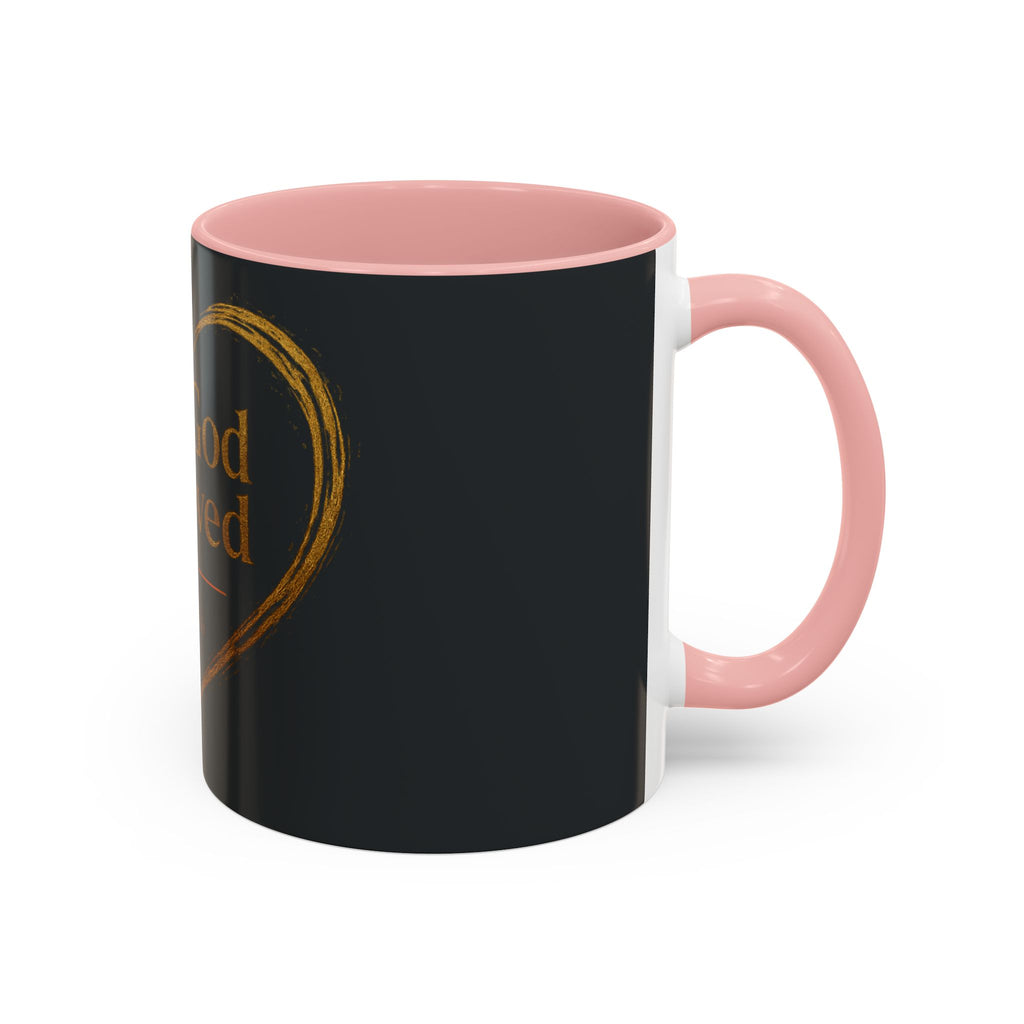 For God So Loved | Two-Tone Christian Coffee Mug