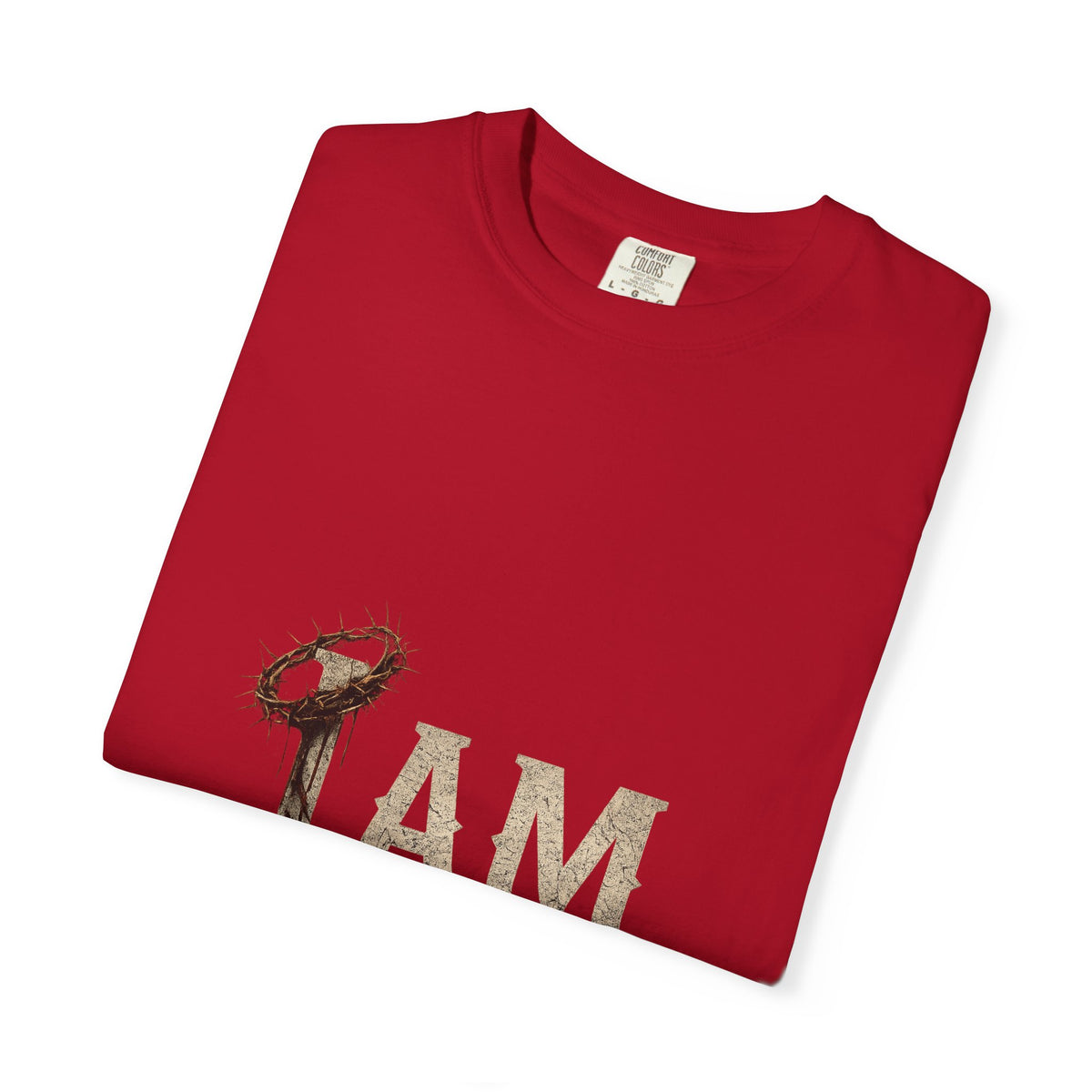 I AM | Garment-Dyed Christian T-Shirt