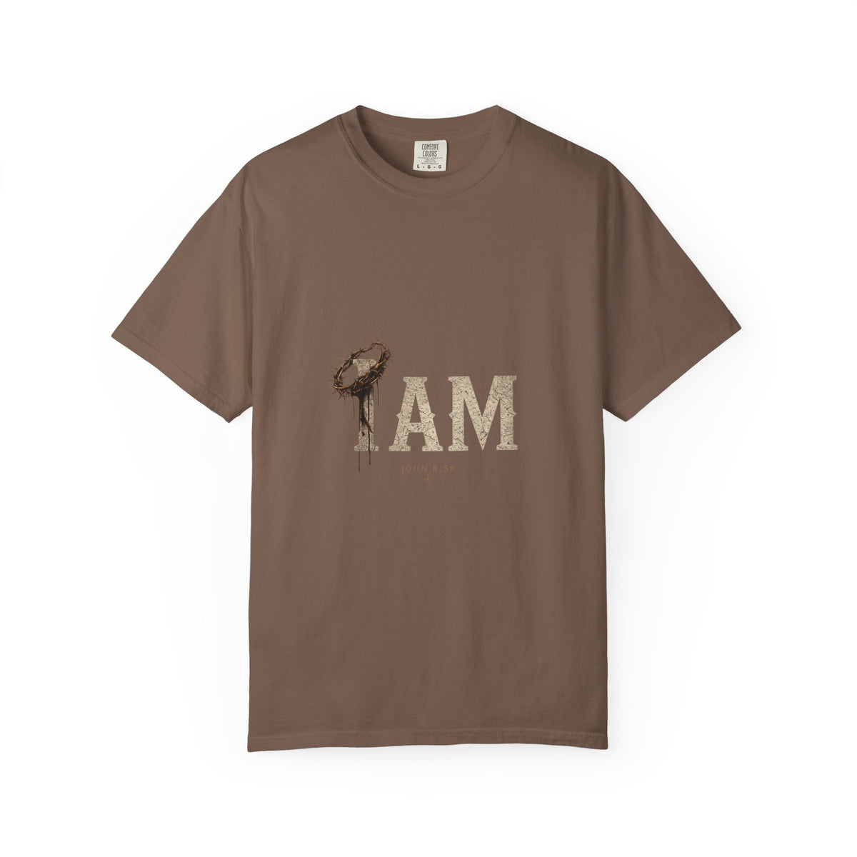 I AM | Garment-Dyed Christian T-Shirt