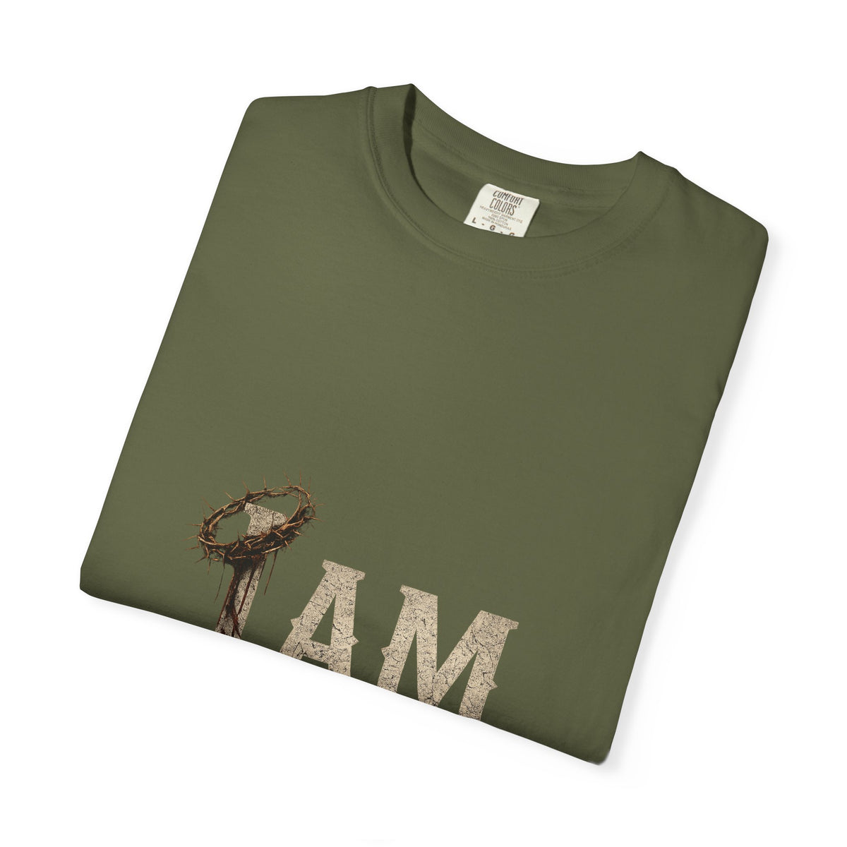 I AM | Garment-Dyed Christian T-Shirt