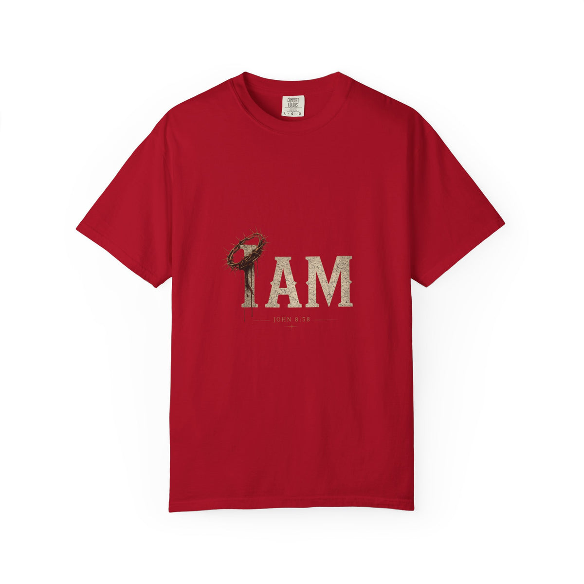 I AM | Garment-Dyed Christian T-Shirt