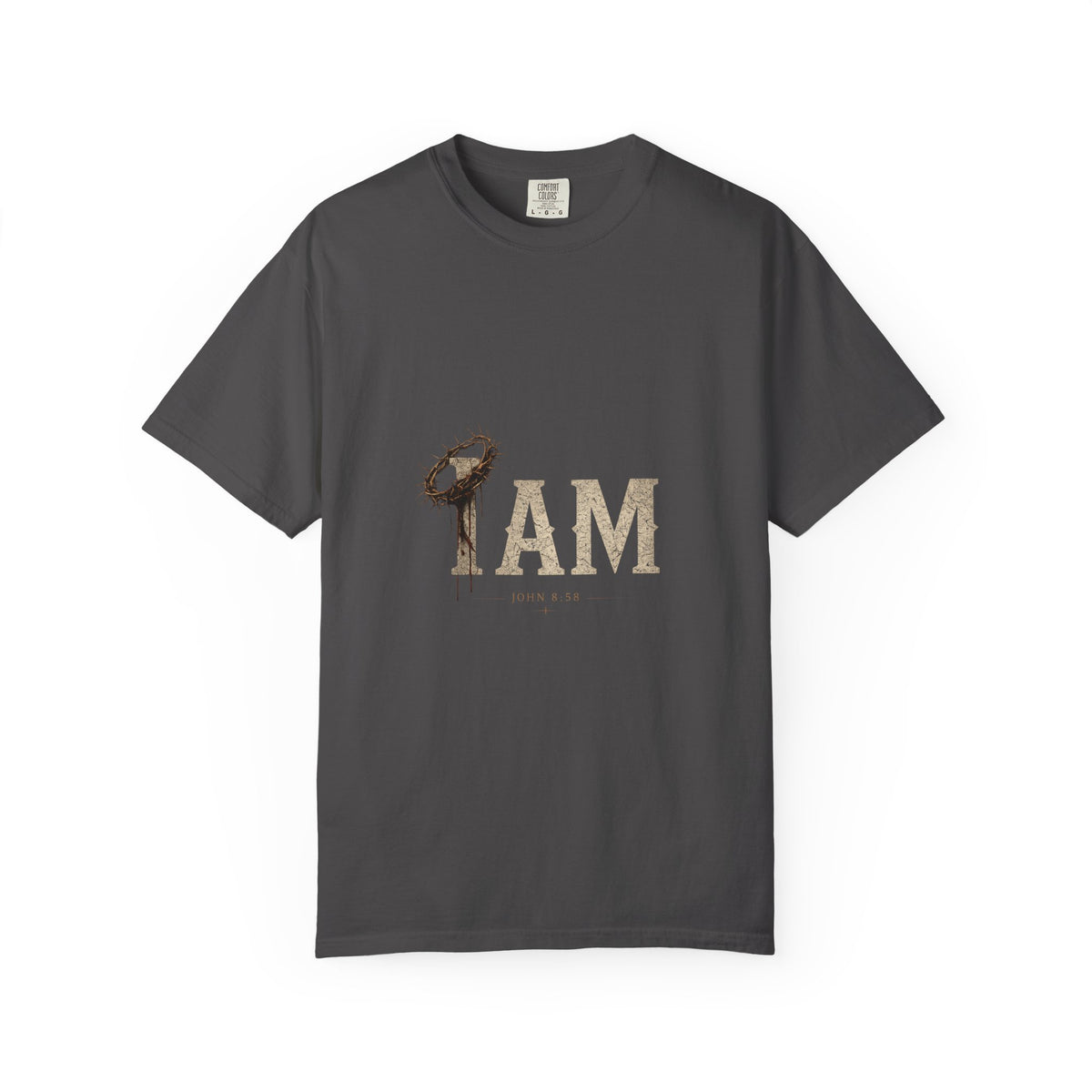 I AM | Garment-Dyed Christian T-Shirt