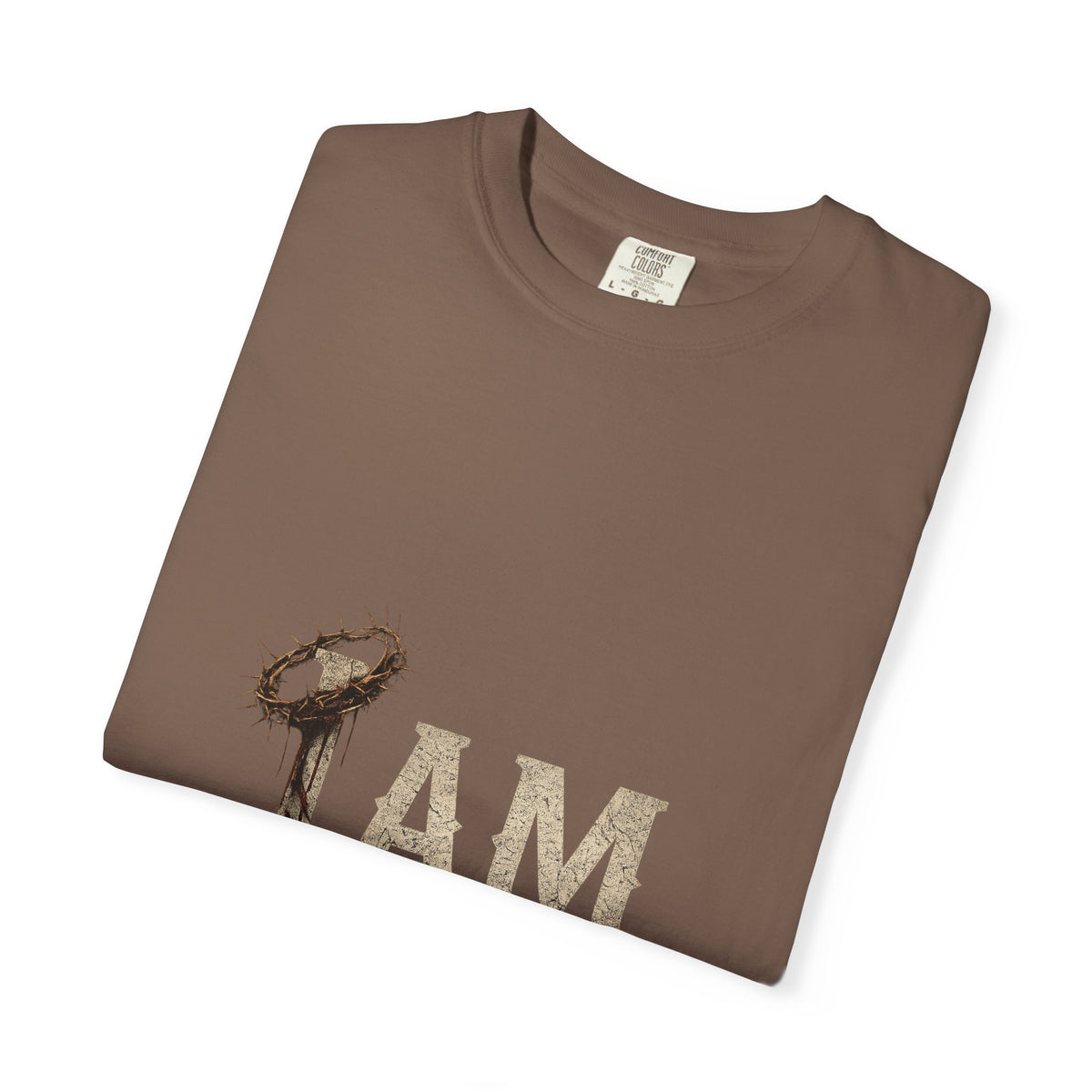 I AM | Garment-Dyed Christian T-Shirt
